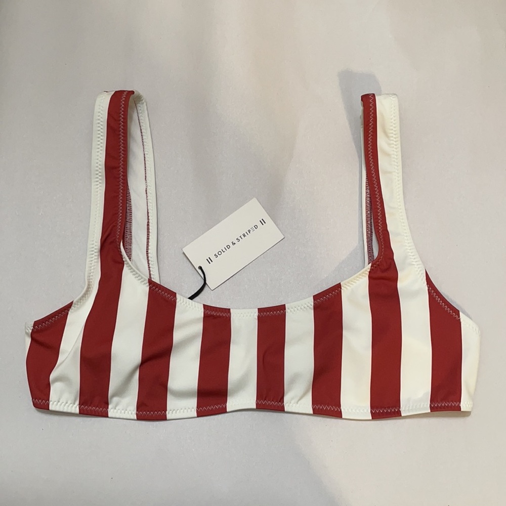 SOLID & STRIPED The Elle Bikini Top - Picture 6 of 7
